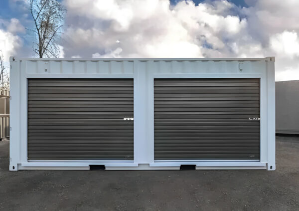 20ft shipping container with double roll up doors - Image 5
