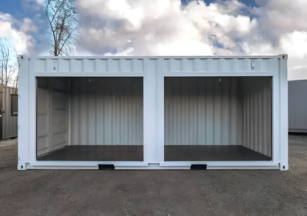 20ft shipping container with double roll up doors - Image 4
