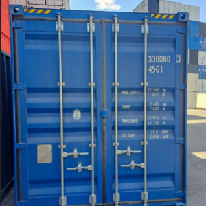 A 9m shipping container with free shipping is offered for secure storage and transport, providing strong construction and convenient delivery.