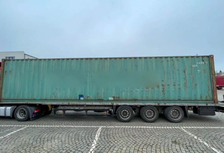 used 40ft cargo worthy shipping container